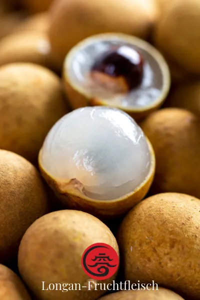 Longan-Fruchtfleisch (Yuan Rou) — getrocknete Longan-Früchte